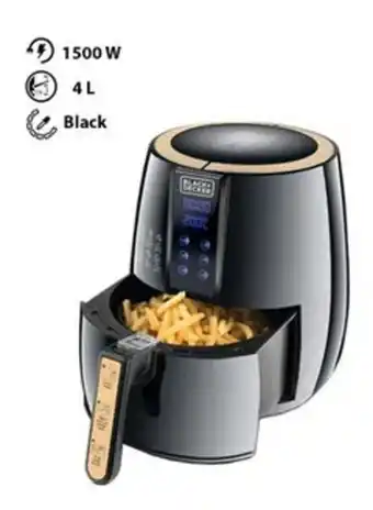 Noon Xl digital air fryer with 1.2kg, anti stick, with rapid air convection technology (suitable for 3-5 people) 4 l 1500 w af400 offer