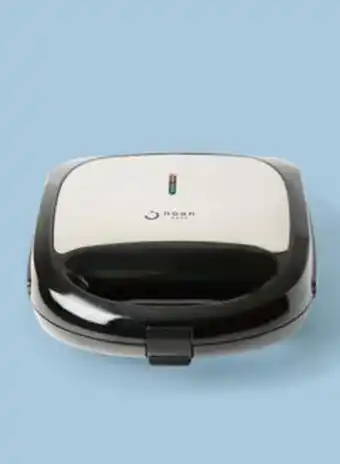 Noon Sandwich maker and 5 in 1 snack heater by noon east- 750 w for 4 slice grill for waffle and donut- black 750.0 w hy-908b blac offer