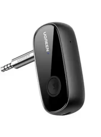 Noon Bluetooth aux adapter 5.0 audio receiver for wireless music stream with hand-free call/aptx ll/10h play time/auto-repair for offer