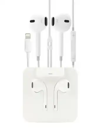 Lightning headphones for apple iphone 7/8/x white