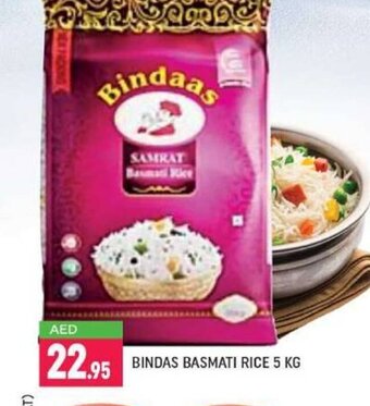 Shaklan Bindas basmati rice 5kg offer