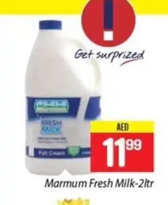 City Retail Supermarket Marmun fresh milk-2ltr offer