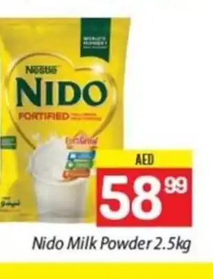City Retail Supermarket Nido milk powder 2.5kg offer