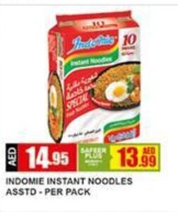 Safeer Market Indomie Instant Noodles Asstd per pack offer