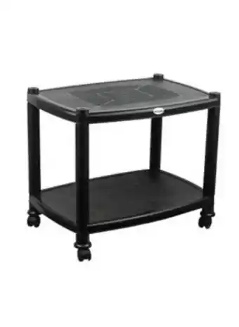 Noon Esqube sigma plastic trolley portable table black color offer