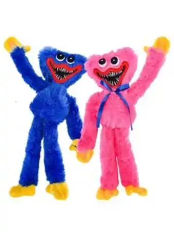 Noon 2 pcs huggy wuggys doll gifts for children blue and pink offer