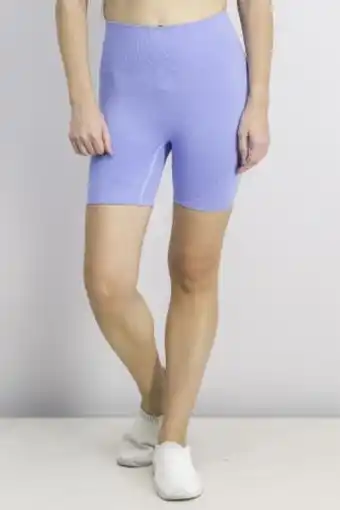 Brands For Less Women pull-on sports shorts, heather blue offer