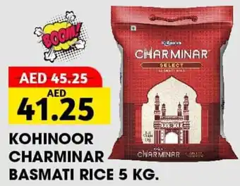 Al Adil Kohinoor Charminar Basmati Rice 5 kg offer