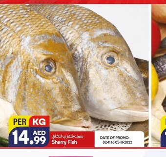 Almaya supermarket Sherry fish per kg offer