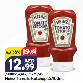 Almaya supermarket Heinz tomato ketchup 2x400ML offer