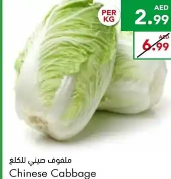 Almaya supermarket Chinese cabbage offer