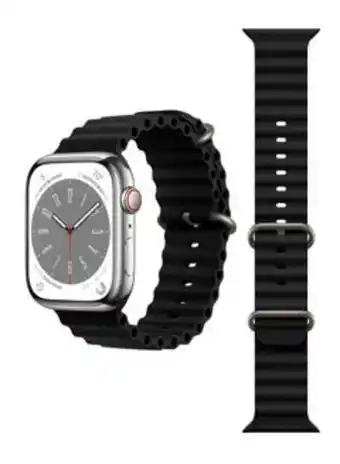 Noon Ocean silicone replacement band for apple watch 49/45/44/42mm series ultra 8/7/6/5/4/se offer