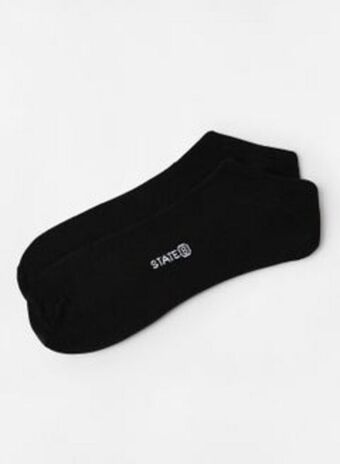 Noon Basic ankle socks (pack of 2) black offer