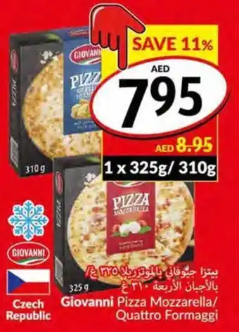 Viva Giovanni Pizza Mozzarella/Quattro Formaggi offer