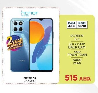 Nesto Honor X6 offer