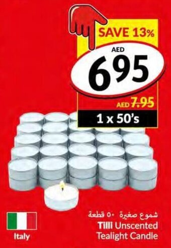 Viva Tilli Unscented Tealight Candle offer