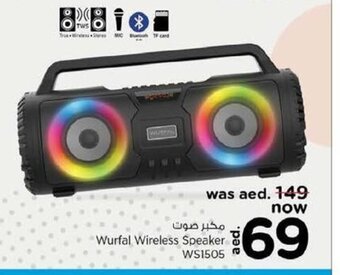 Nesto Wurfal wireless speaker WS1505 offer