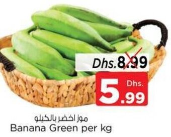 Nesto Banana Green per kg offer