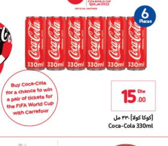 Carrefour Coca-Cola 330ml offer