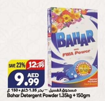 Almaya supermarket Bahar Detergent Powder 1.35kg+150gm offer