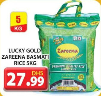 Grand Hyper Market Lucky Gold Zareena Basmati Rice 5kg offer