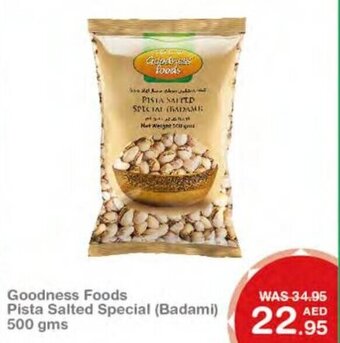 Choithrams Goodness Foods Pista Salted Special (Badami) 500 gms offer