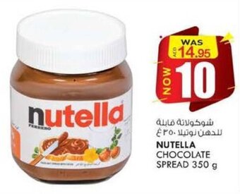 KM Trading Nutella Chocolate Spread 350g offer