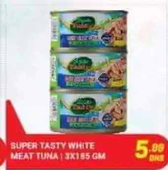 PARCO Hypermarket Super Tasty White Meat Tuna 3 x185gm offer