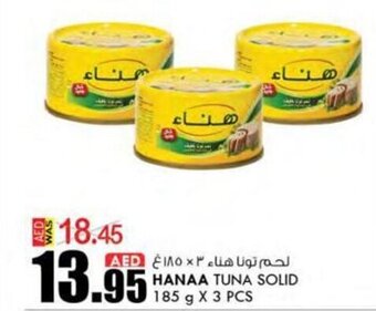 KM Trading Hanaa Tuna Sold 185g x 3pcs offer