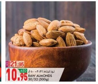 KM Trading Raw Almonds 30/32 500g offer