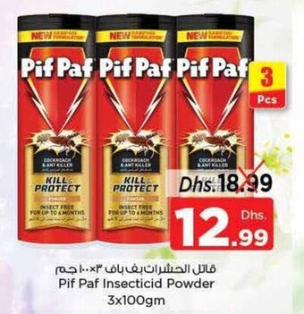 Nesto Pif Paf Insecticid Powder 3x100gm offer