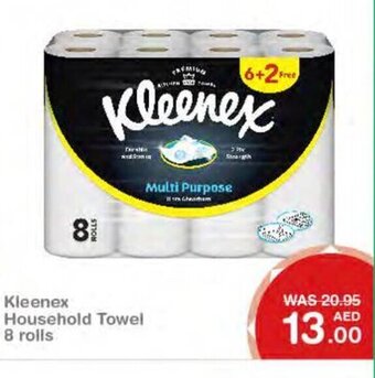 Choithrams Kleenex household Towel 8 rolls offer