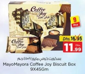 Nesto MayoMayora Coffee Joy Biscuit Box 9X45Gm offer