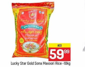 City Retail Supermarket Lucky star gold sona masoori rice 18kg offer
