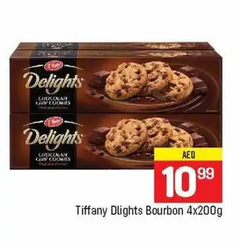 City Retail Supermarket Tiffany Dlight bourbon 4 x 200g offer