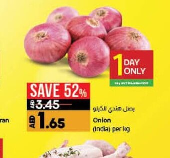 Lulu Hypermarket Onion India per kg offer