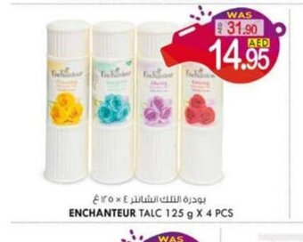 KM Trading Enchanteur Talc 125g x 4pcs offer