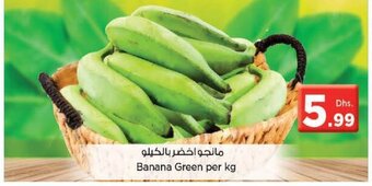 Nesto Banana Green Per Kg offer