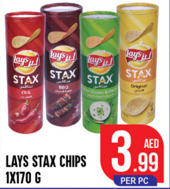 Day To Day Lays Stax Chips 1X170G offer