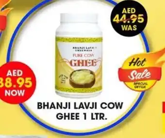 Al Adil Bhanji Lavji Cow Ghee 1Ltr offer