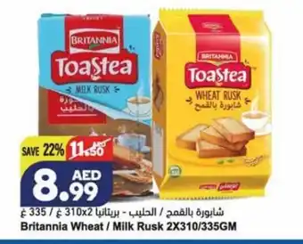Almaya supermarket Britannia wheat 2x310/335ggm offer