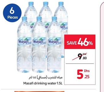 Carrefour Masafi drinking water 1,5l offer