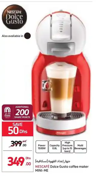 Carrefour Nescafe Dolce Gusto coffee maker Mini-Me offer