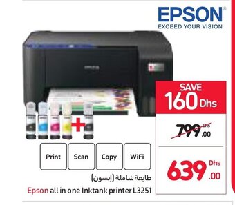 Carrefour Epson all in one Inktank printer L3251 offer
