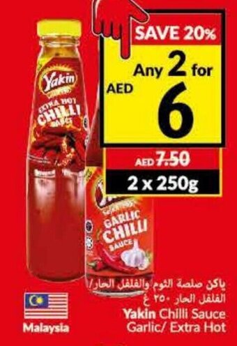 Viva Yakin chilli sauce garlic/ extra hot offer