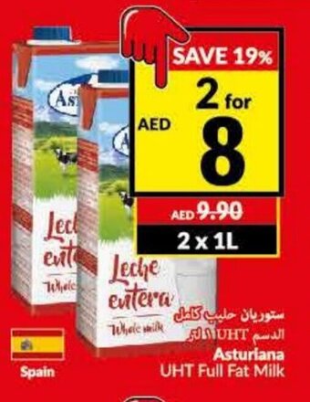 Viva Asturiana UHT full fat milk offer