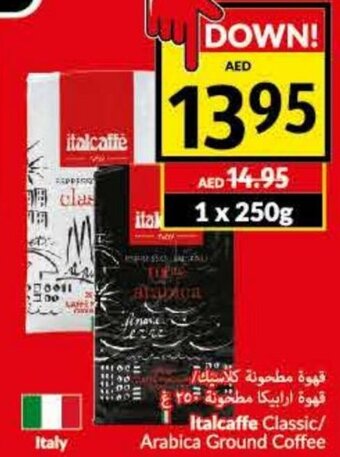Viva Italcaffe classic/ arabica ground coffee offer