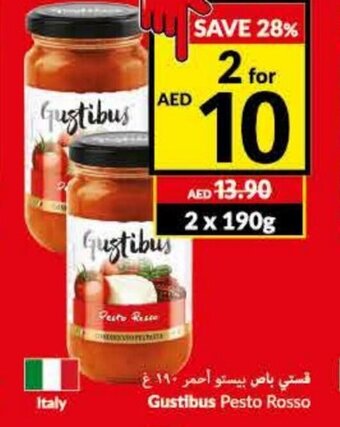 Viva Gustibus pesto rosso offer