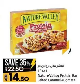Lulu Hypermarket Nature Valley Protein Bar Salted Caramel 40gmx4 offer