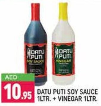 Shaklan Datu Puti Soy Sauce 1Ltr.+Vinegar 1Ltr. offer